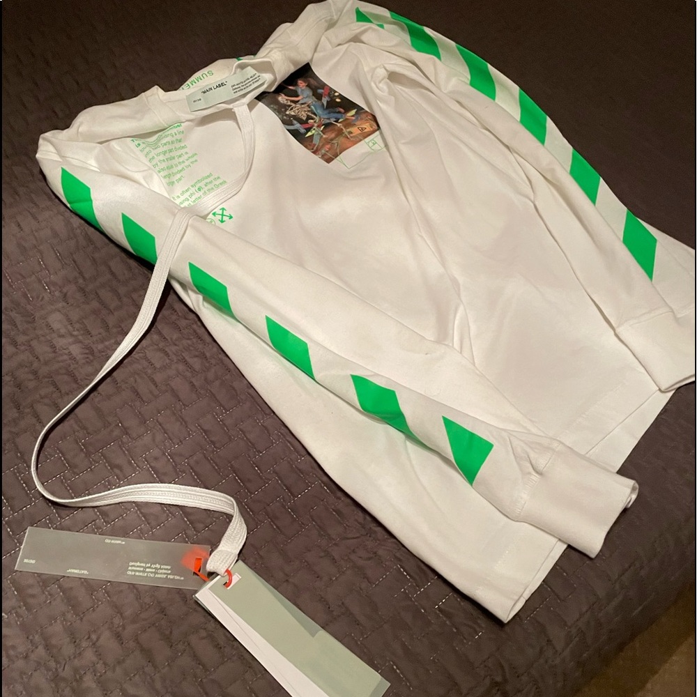 Brand new collector items OFF WHITE long sleeve